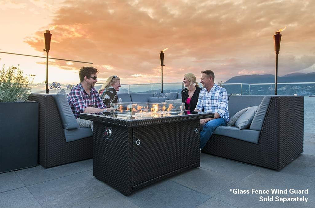 Outdoor fire pit and patio heater inspiration